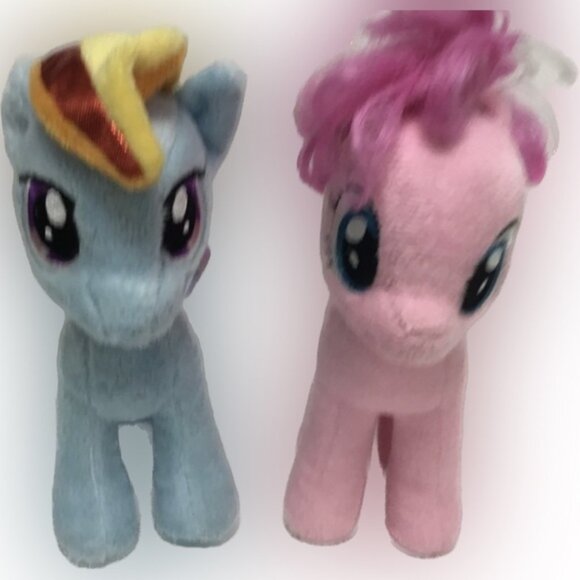 Ty Other - My Little Pony TY Plushies Rainbow Dash and Pinkie
